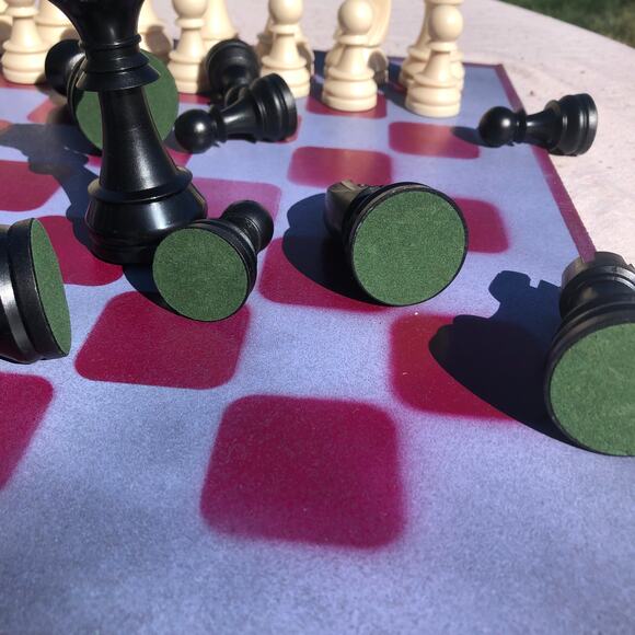 Large Chess Set - Purple Violet - Picture 3 of 12